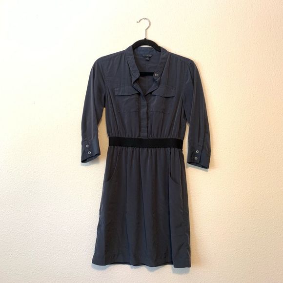 Banana Republic Dresses & Skirts - BANANA REPUBLIC Silk Button Up Shirt Dress